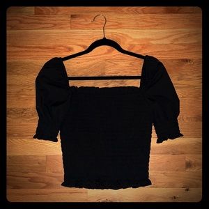 Brand new (never worn) Deandri Sabine shirred top